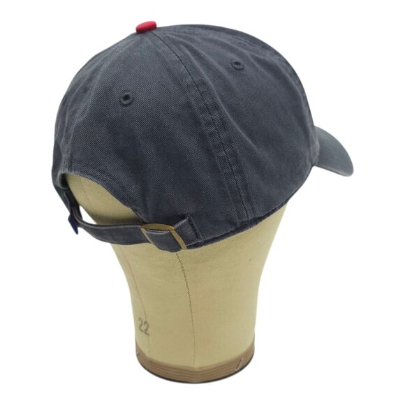 47 Brand Wrigley Field Chicago Cubs Patch Strapback Cap Trucker MLB Baseball Hat - Picture 12 of 14